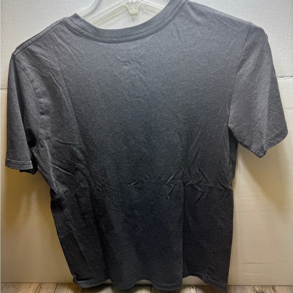 Nirvana Black T-Shirt Girls Juniors Size 14-16 Smiley Face Retro Rainbow Grunge - Picture 4 of 4